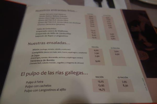 Menu photo 3 A Cepa O Burgo, C Menu photo 3 A Cepa O Burgo, C