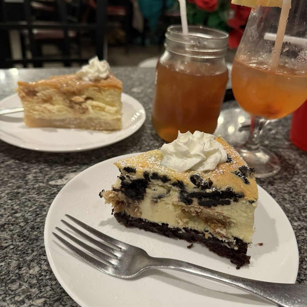 Anthony's Cheesecake - Apple cider donut cheesecake, slutty brownie cheesecake, Arnold Palmer and strawberry lemonade. Why aren't you here yet?? - American Near Me - Bloomfield, New Jersey Anthony's Cheesecake - Apple cider donut cheesecake, slutty brownie cheesecake, Arnold Palmer and strawberry lemonade. Why aren't you here yet?? - American Near Me - Bloomfield, New Jersey