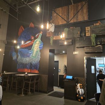 Broken Spirits Distillery - Wall art in restaurant - Distilleries Near Me - Long Beach, California