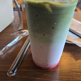 Strawberry matcha