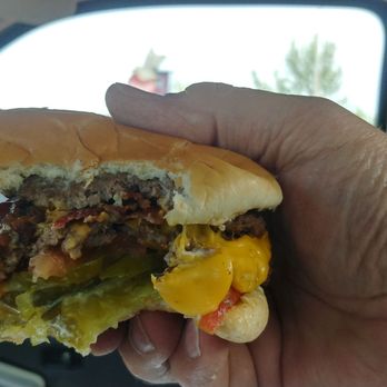 Pick-Quick Drive In - Double Cheese with Bacon... AHHHHHH! - Burgers Near Me - Fife, Washington Pick-Quick Drive In - Double Cheese with Bacon... AHHHHHH! - Burgers Near Me - Fife, Washington