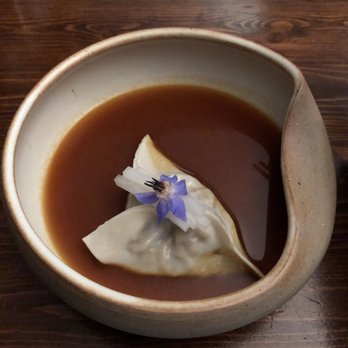 Mixtli - Squash-filled dumpling with fish broth - Mexican Near Me - San Antonio, Texas