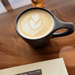 Lavender latte