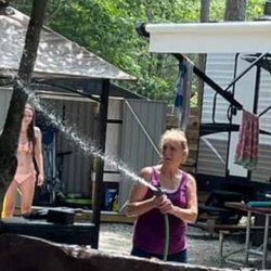 Friendly Beaver Campground - This lady was mean and rude to my grandkids stole all their stuff for her grandkids and her drug addict daughter was messed up on drugs