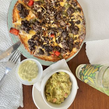 Farm to Fit - Mexican pizza & guac - American Near Me - Daytona Beach, Florida Farm to Fit - Mexican pizza & guac - American Near Me - Daytona Beach, Florida