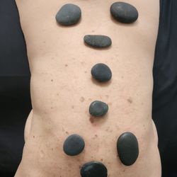 Lili Heissenbuttel - Hot Rocks treatment