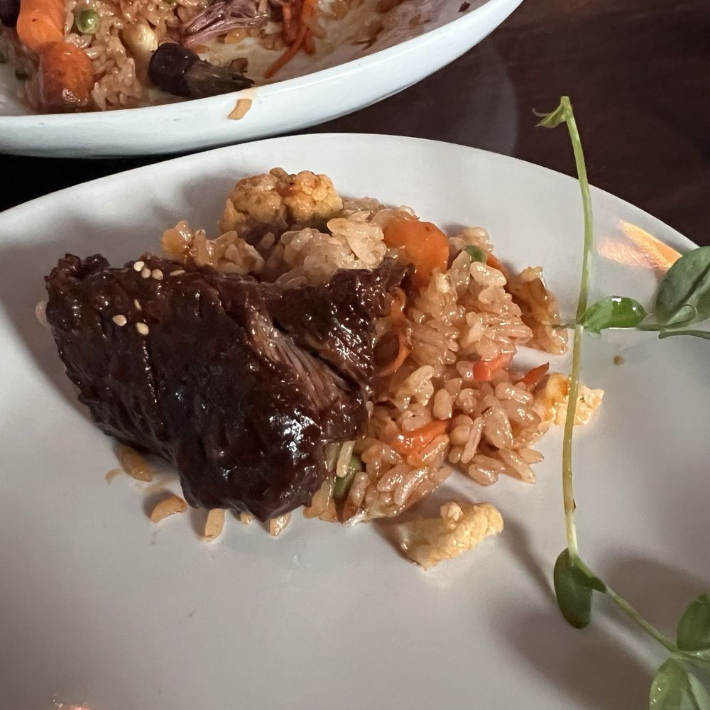 Ambli Global Cuisine - DTC - Korean Short Ribs (divine and fork tender) - Tapas/Small Plates Near Me - Denver, Colorado Ambli Global Cuisine - DTC - Korean Short Ribs (divine and fork tender) - Tapas/Small Plates Near Me - Denver, Colorado