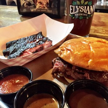 Stack City BBQ & Beer - Texas Two Step with brisket - Barbeque Near Me - Austin, Texas