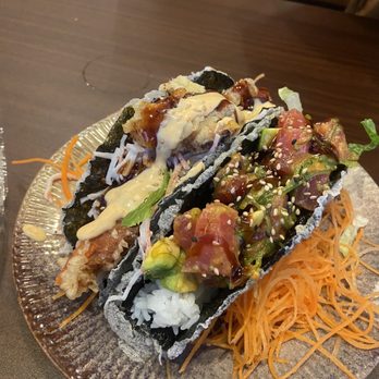 Kasumi House - Spider Taco and Poke Tuna Taco - Ramen Near Me - Eugene, Oregon