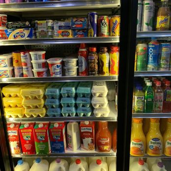 IV Seasons Deli - a refrigerator full of milk and juices - Delis Near Me - Brooklyn, New York