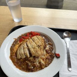 Chicken Katsu Doria (with Chicken Sauce)