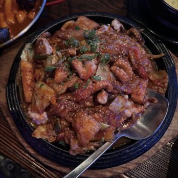 Bangia - Spicy Webfoot Octopus and Pork Belly - Korean Near Me - New York, New York