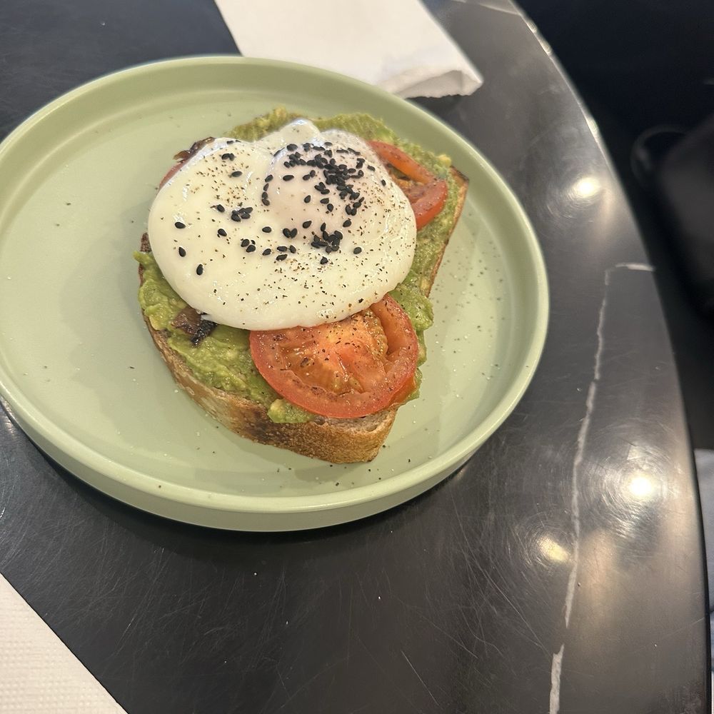 Origin Coffee Bar - Avocado toast with egg - Coffee & Tea Near Me - Savannah, Georgia
