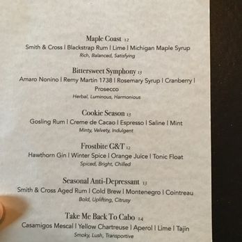 Vintage Tavern - Menu - New American Near Me - Port Huron, Michigan