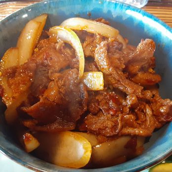 Rickshaw - Korean beef served with rice on the side - Asian Fusion Near Me - Anchorage, Alaska