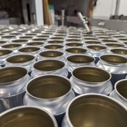 Brave Brewing Co. - Canning line in action.