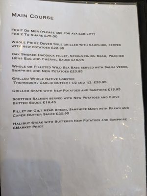 Menu photo 2 Simply Seafood Southend-on-Sea, SOS