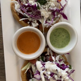 Cielito Cafe - Sopes (with chorizo) - Breakfast & Brunch Near Me - Houston, Texas