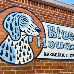 Exterior outside entrance of Blue Hound Barbecue - Dillard, Georgia Exterior outside entrance of Blue Hound Barbecue - Dillard, Georgia