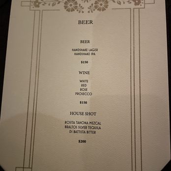 Handshake Speakeasy Bar - Menu - Cocktail Bars Near Me - México, D.F., DIF
