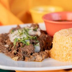 Los Chamacos Mexican Restaurant - Birria plate