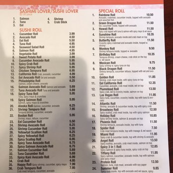 Sakura Express - Menu 9/20/2019 - Japanese Near Me - Plumsteadville, Pennsylvania