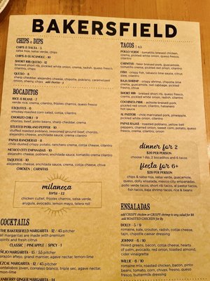 Menu photo 7 Bakersfield Nashville Nashville, TN
