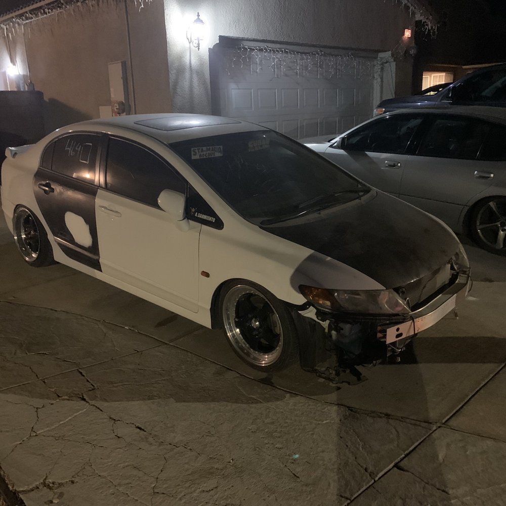 Idesigns Automotive - Side of the car that got hit more than a year later.. - Body Shops Near Me - Ontario, California Idesigns Automotive - Side of the car that got hit more than a year later.. - Body Shops Near Me - Ontario, California