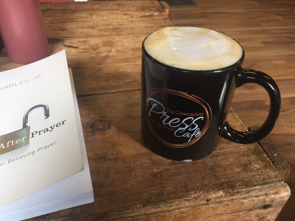 Food from The Downtown Press Cafe