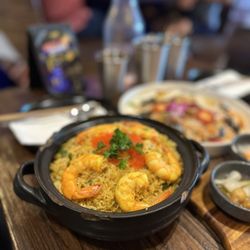 Seafood fried rice