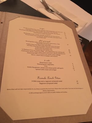 Menu photo 2 Bistro Gitan South Yarra, VIC