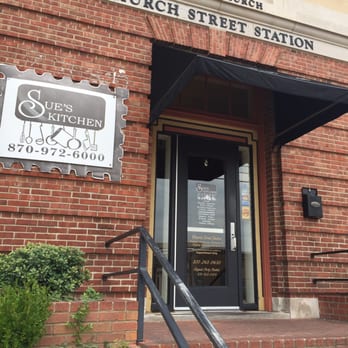 Sue's Kitchen - the entrance to the church street station - Bakeries Near Me - Jonesboro, Arkansas Sue's Kitchen - the entrance to the church street station - Bakeries Near Me - Jonesboro, Arkansas