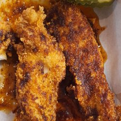 KFC - We asked for 5 spiced chicken fingers and they gave us 3, also very thin and small, for a baby
