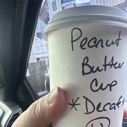 Peanut butter cup latte Peanut butter cup latte