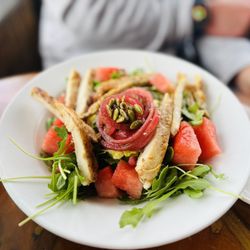 Two Friends Patio - Arugula Watermelon Salad