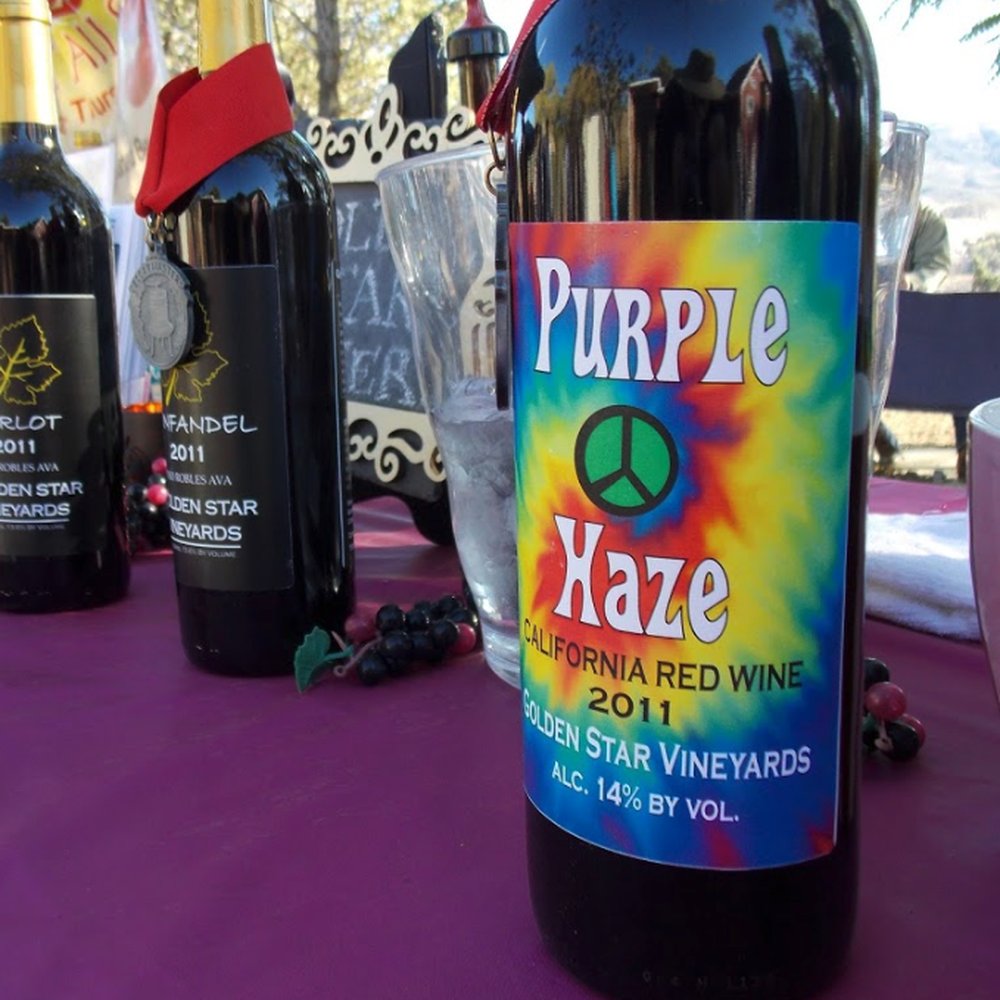 Golden Star Vineyards - The Purple Haze. - Wineries Near Me - Littlerock, California