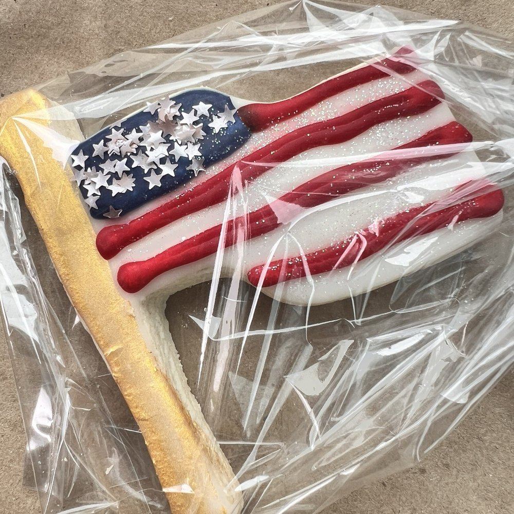 Decorated Sugar Cookie, Memorial Day Decorated Sugar Cookie, Memorial Day