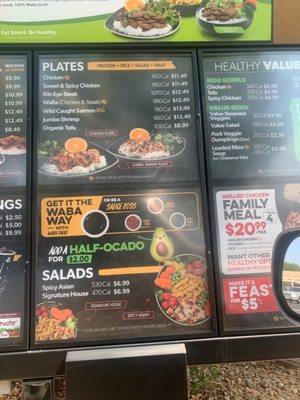 Menu photo 2 WaBa Grill Fountain Valley, CA Menu photo 2 WaBa Grill Fountain Valley, CA