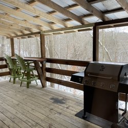 High Rock Hideaways - Back deck