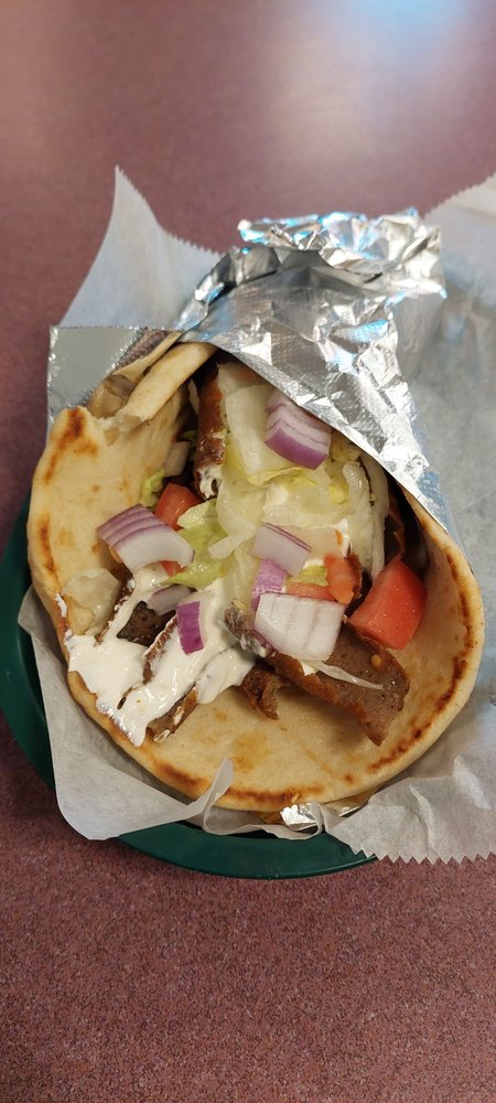 Food from King of Kings Gyros and CheeseSteak Factory 