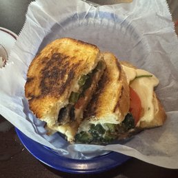 Vegetable panini Vegetable panini
