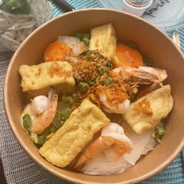 Vegetable Pho w/ shrimp Vegetable Pho w/ shrimp