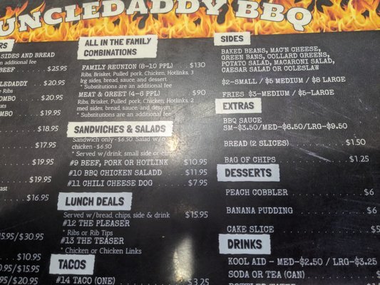 Menu photo 2 UNCLEDADDY BBQ Los Angeles, CA