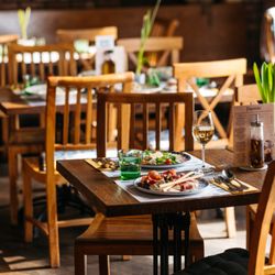 Papaiolo - A glimpse of the inviting interior at Papaiolo, where delicious food and a warm ambiance await.