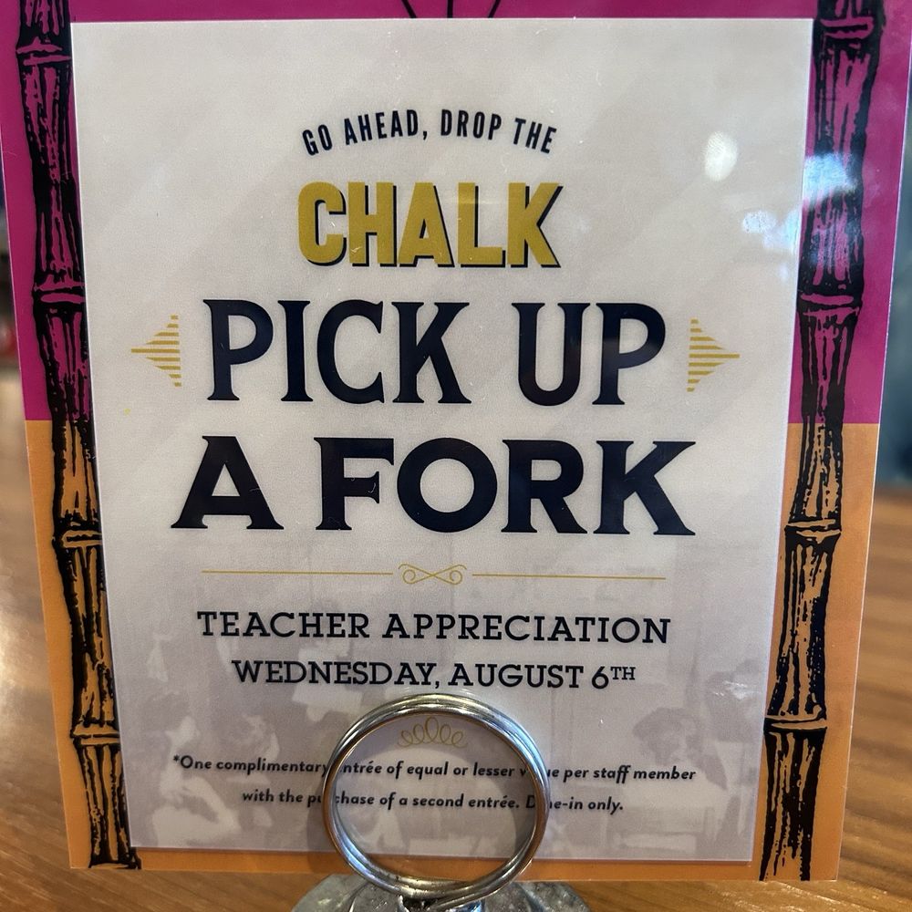 Let's support our teachers! Let's support our teachers!