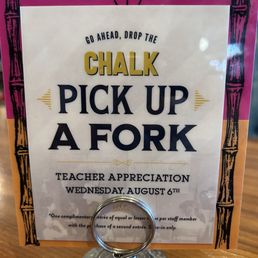 Let's support our teachers! Let's support our teachers!