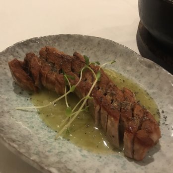 August Gatherings - Grilled Berkshire Pork Belly ($18) - Cantonese Near Me - New York, New York August Gatherings - Grilled Berkshire Pork Belly ($18) - Cantonese Near Me - New York, New York