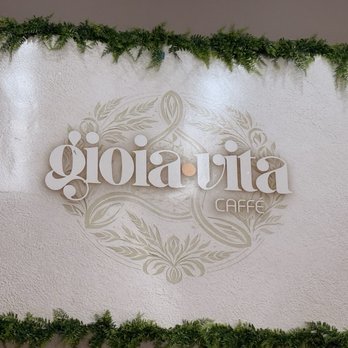 Gioia Vita Caffè - Sign - Gelato Near Me - San Diego, California