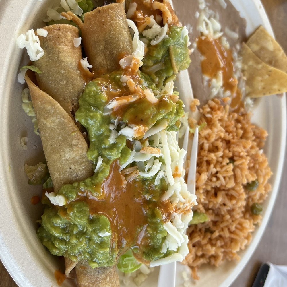 Taquitos plate...