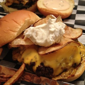 The Burger Point - Crispy onion chip amazing burger - Burgers Near Me - Chicago, Illinois